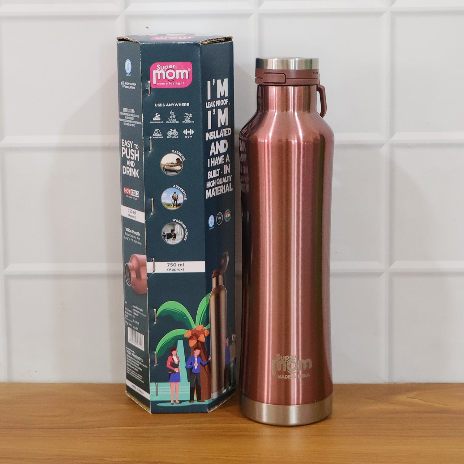 Supermom Hydro Water Bottle 750 Ml Approx