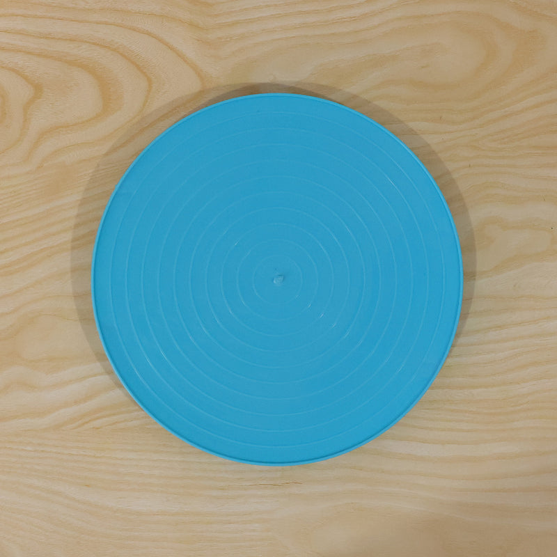 Decorative Non-slip Plastic Serving Tray With Stand (1 Pc)