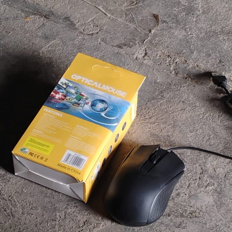 Computer  Laptop Wired Optical Mouse M-022 (1 Pc)