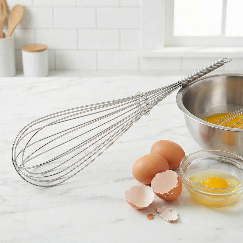 Manual Stainless-steel Egg Beater Whisk (1 Pc)
