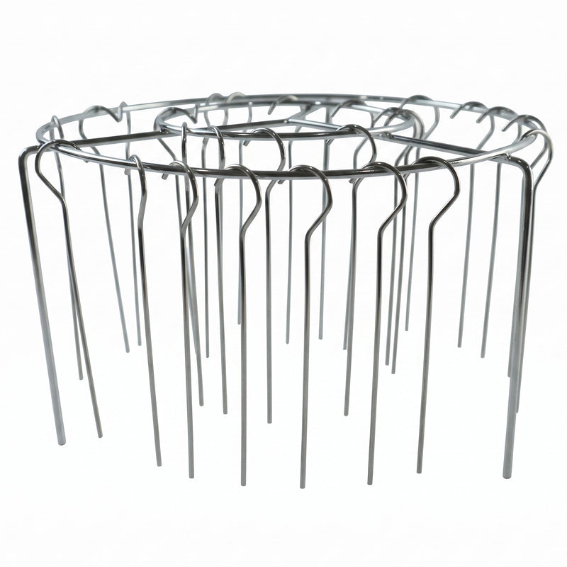 Air Fryer Skewer Stand Stainless Steel Bbq Kebab Rack Holder (1 Set)