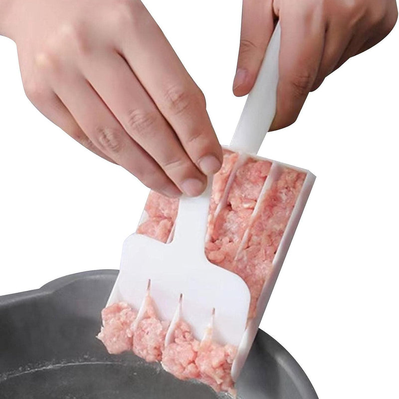 5913 Small Meatball Maker - Creative Meatball Scoop Multi-function Ball Maker  Portable Maker For Making Cake Balls Ice Cream Spoon Hand Cutting Scoop(2pc Set)