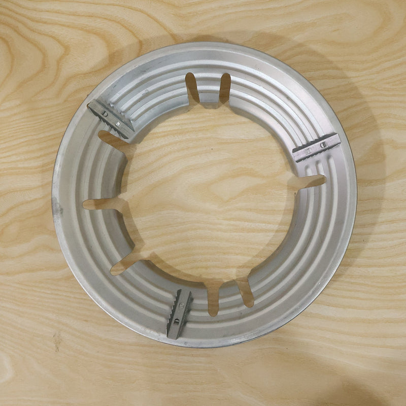 Gas Stove Burner Stand Stainless Steel Wok Support Ring And Trivet (1 Pc)