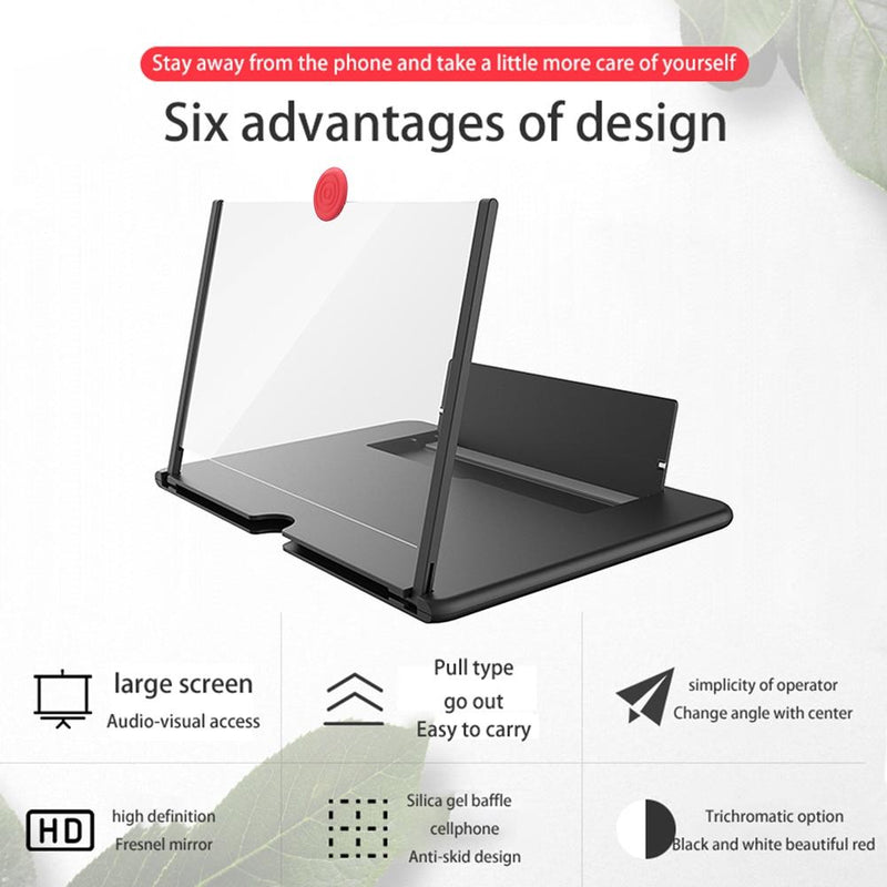 1333 Mobile Phone Video Screen Magnifier Amplifier For Eyes Protection